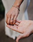 Opal + Diamond Halo Ring Andrea Bonelli 