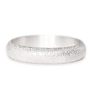 Silver Stardust Band 5mm Andrea Bonelli Jewelry Sterling Silver