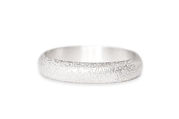 Silver Stardust Band 5mm Andrea Bonelli Jewelry Sterling Silver