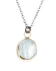 faceted aquamarine necklace Andrea Bonelli Jewelry 