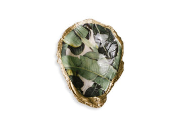 Banana Leaf Oyster Shell Grit & Grace Studio Banana Leaf