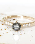 Mari Salt & Pepper Diamond Ring Andrea Bonelli 