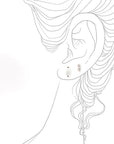 Opal Marquise Studs Andrea Bonelli Jewelry 