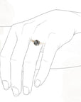 mari salt & pepper diamond ring Andrea Bonelli Jewelry 