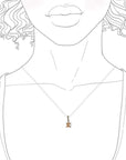 Rose Cut Diamond Necklace No 4 Andrea Bonelli Jewelry 