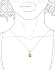 Rose Cut Diamond Necklace No 1 Andrea Bonelli Jewelry 