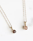Rose Cut Diamond Necklace No 2 Andrea Bonelli Jewelry 
