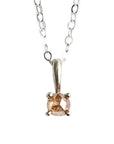 Rose Cut Diamond Necklace No 4 Andrea Bonelli Jewelry 