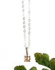 Rose Cut Diamond Necklace No 4 Andrea Bonelli Jewelry 