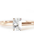 Ava Sapphire Ring Andrea Bonelli Jewelry 14k Rose Gold