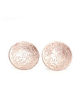 Stardust Studs Andrea Bonelli Jewelry 14k Rose Gold