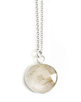 Silver Rutilated Quartz Necklace Andrea Bonelli Jewelry Sterling Silver