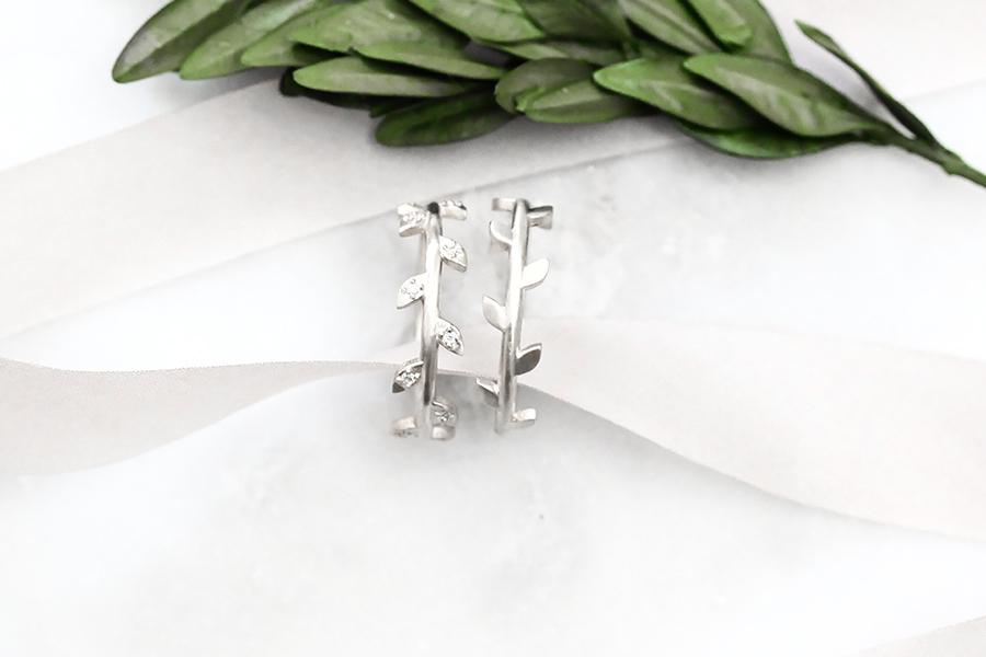 Silver Vine Ring Andrea Bonelli Jewelry 