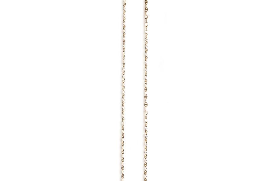 14k Starburst Chain Andrea Bonelli Jewelry 14k Yellow Gold