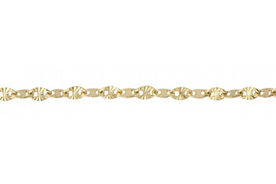 14k Starburst Chain Andrea Bonelli Jewelry 