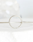 Silver Diamond Link Cuff Andrea Bonelli Jewelry 
