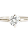 Lola GIA Diamond Ring .50ct Andrea Bonelli Jewelry 14k White Gold