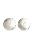 Organic Stardust Studs Andrea Bonelli Jewelry 14k White Gold