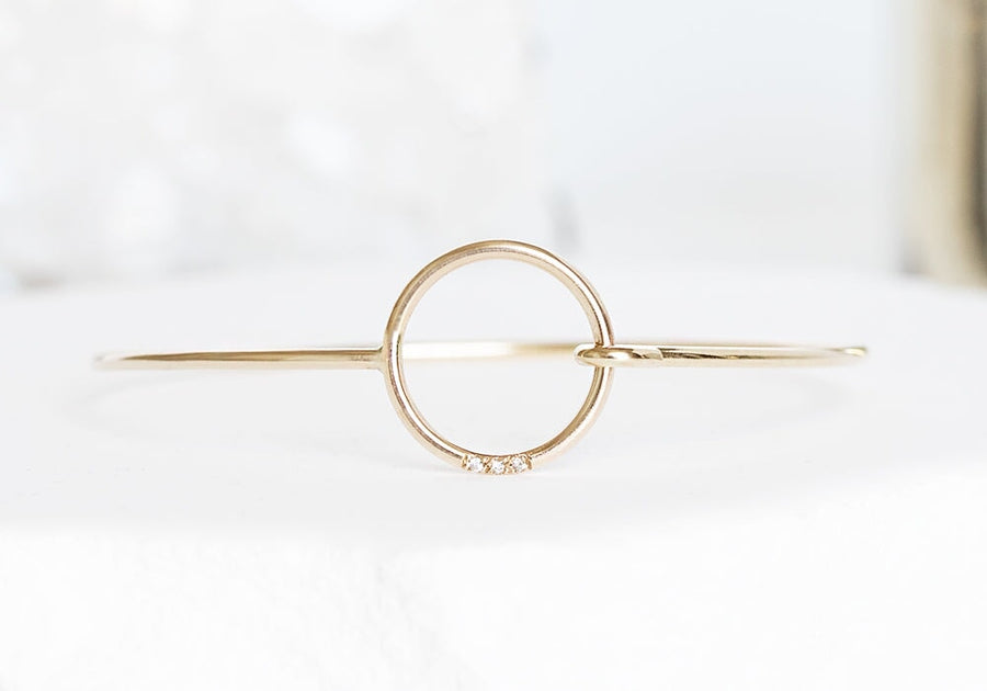 Diamond Link Cuff Andrea Bonelli Jewelry 