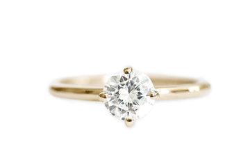 Lola GIA Diamond Ring .50ct Andrea Bonelli Jewelry 14k Yellow Gold