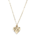 Hammered Heart Necklace Andrea Bonelli 