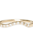 Liliana Diamond Ring Andrea Bonelli Jewelry 14k Yellow Gold