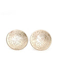 Stardust Studs Andrea Bonelli Jewelry 14k Yellow Gold