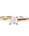 Suri Princess Cut Ring Andrea Bonelli 14k Yellow Gold