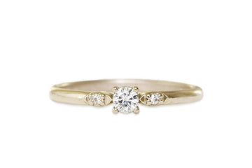 Corynn Ring Andrea Bonelli Jewelry 14k Yellow Gold